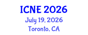 International Conference on Nuclear Engineering (ICNE) July 19, 2026 - Toronto, Canada International Conference on Nuclear Engineering (ICNE) July 19, 2026 - Toronto, Canada
