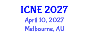 International Conference on Nuclear Engineering (ICNE) April 10, 2027 - Melbourne, Australia International Conference on Nuclear Engineering (ICNE) April 10, 2027 - Melbourne, Australia