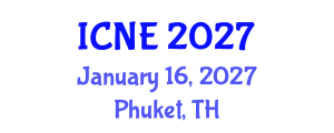 International Conference on Nuclear Engineering (ICNE) January 16, 2027 - Phuket, Thailand International Conference on Nuclear Engineering (ICNE) January 16, 2027 - Phuket, Thailand