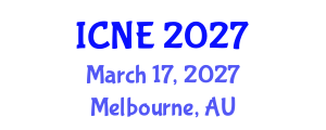International Conference on Nuclear Engineering (ICNE) March 17, 2027 - Melbourne, Australia International Conference on Nuclear Engineering (ICNE) March 17, 2027 - Melbourne, Australia