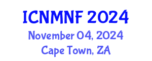 International Conference on Nuclear Materials and Nuclear Fuels (ICNMNF) November 04, 2024 - Cape Town, South Africa