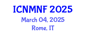 International Conference on Nuclear Materials and Nuclear Fuels (ICNMNF) March 04, 2025 - Rome, Italy