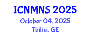 International Conference on Nuclear Materials and Nuclear Security (ICNMNS) October 04, 2025 - Tbilisi, Georgia