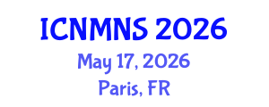 International Conference on Nuclear Materials and Nuclear Security (ICNMNS) May 17, 2026 - Paris, France