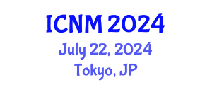 International Conference on Nuclear Materials (ICNM) July 22, 2024 - Tokyo, Japan