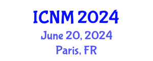International Conference on Nuclear Materials (ICNM) June 20, 2024 - Paris, France