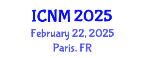 International Conference on Nuclear Materials (ICNM) February 22, 2025 - Paris, France