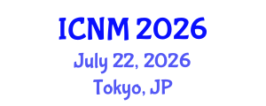 International Conference on Nuclear Materials (ICNM) July 22, 2026 - Tokyo, Japan