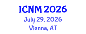 International Conference on Nuclear Materials (ICNM) July 29, 2026 - Vienna, Austria