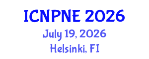 International Conference on Nuclear Physics and Nuclear Engineering (ICNPNE) July 19, 2026 - Helsinki, Finland