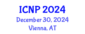 International Conference on Nuclear Physics (ICNP) December 30, 2024 - Vienna, Austria