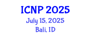 International Conference on Nuclear Physics (ICNP) July 15, 2025 - Bali, Indonesia