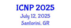 International Conference on Nuclear Physics (ICNP) July 12, 2025 - Santorini, Greece