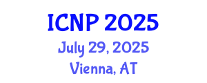 International Conference on Nuclear Physics (ICNP) July 29, 2025 - Vienna, Austria