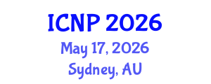 International Conference on Nuclear Physics (ICNP) May 17, 2026 - Sydney, Australia