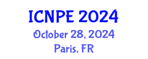 International Conference on Nuclear Power Engineering (ICNPE) October 28, 2024 - Paris, France