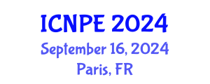 International Conference on Nuclear Power Engineering (ICNPE) September 16, 2024 - Paris, France