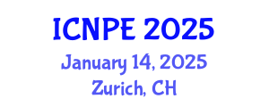International Conference on Nuclear Power Engineering (ICNPE) January 14, 2025 - Zurich, Switzerland