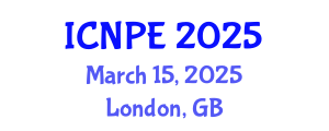 International Conference on Nuclear Power Engineering (ICNPE) March 15, 2025 - London, United Kingdom