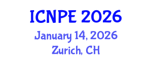 International Conference on Nuclear Power Engineering (ICNPE) January 14, 2026 - Zurich, Switzerland