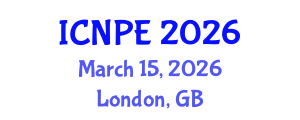 International Conference on Nuclear Power Engineering (ICNPE) March 15, 2026 - London, United Kingdom