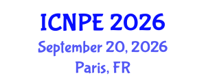 International Conference on Nuclear Power Engineering (ICNPE) September 20, 2026 - Paris, France