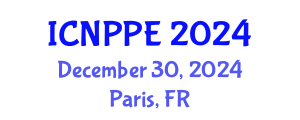 International Conference on Nuclear Power Plants Engineering (ICNPPE) December 30, 2024 - Paris, France