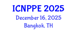 International Conference on Nuclear Power Plants Engineering (ICNPPE) December 16, 2025 - Bangkok, Thailand