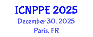 International Conference on Nuclear Power Plants Engineering (ICNPPE) December 30, 2025 - Paris, France