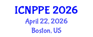 International Conference on Nuclear Power Plants Engineering (ICNPPE) April 22, 2026 - Boston, United States