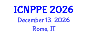 International Conference on Nuclear Power Plants Engineering (ICNPPE) December 13, 2026 - Rome, Italy International Conference on Nuclear Power Plants Engineering (ICNPPE) December 13, 2026 - Rome, Italy