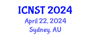 International Conference on Nuclear Science and Technology (ICNST) April 22, 2024 - Sydney, Australia