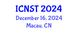 International Conference on Nuclear Science and Technology (ICNST) December 16, 2024 - Macau, China