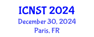 International Conference on Nuclear Science and Technology (ICNST) December 30, 2024 - Paris, France