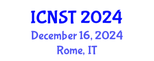 International Conference on Nuclear Science and Technology (ICNST) December 16, 2024 - Rome, Italy