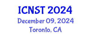 International Conference on Nuclear Science and Technology (ICNST) December 09, 2024 - Toronto, Canada