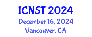 International Conference on Nuclear Science and Technology (ICNST) December 16, 2024 - Vancouver, Canada