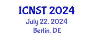 International Conference on Nuclear Science and Technology (ICNST) July 22, 2024 - Berlin, Germany