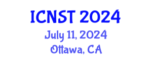 International Conference on Nuclear Science and Technology (ICNST) July 11, 2024 - Ottawa, Canada
