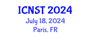 International Conference on Nuclear Science and Technology (ICNST) July 18, 2024 - Paris, France
