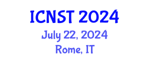 International Conference on Nuclear Science and Technology (ICNST) July 22, 2024 - Rome, Italy