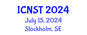 International Conference on Nuclear Science and Technology (ICNST) July 15, 2024 - Stockholm, Sweden