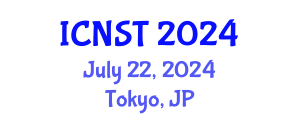 International Conference on Nuclear Science and Technology (ICNST) July 22, 2024 - Tokyo, Japan