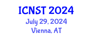 International Conference on Nuclear Science and Technology (ICNST) July 29, 2024 - Vienna, Austria