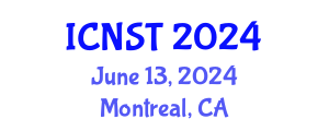 International Conference on Nuclear Science and Technology (ICNST) June 13, 2024 - Montreal, Canada