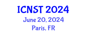 International Conference on Nuclear Science and Technology (ICNST) June 20, 2024 - Paris, France