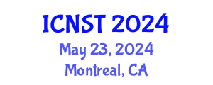 International Conference on Nuclear Science and Technology (ICNST) May 23, 2024 - Montreal, Canada