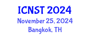 International Conference on Nuclear Science and Technology (ICNST) November 25, 2024 - Bangkok, Thailand