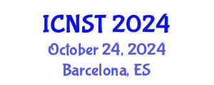International Conference on Nuclear Science and Technology (ICNST) October 24, 2024 - Barcelona, Spain