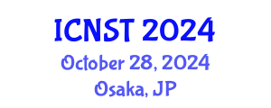 International Conference on Nuclear Science and Technology (ICNST) October 28, 2024 - Osaka, Japan